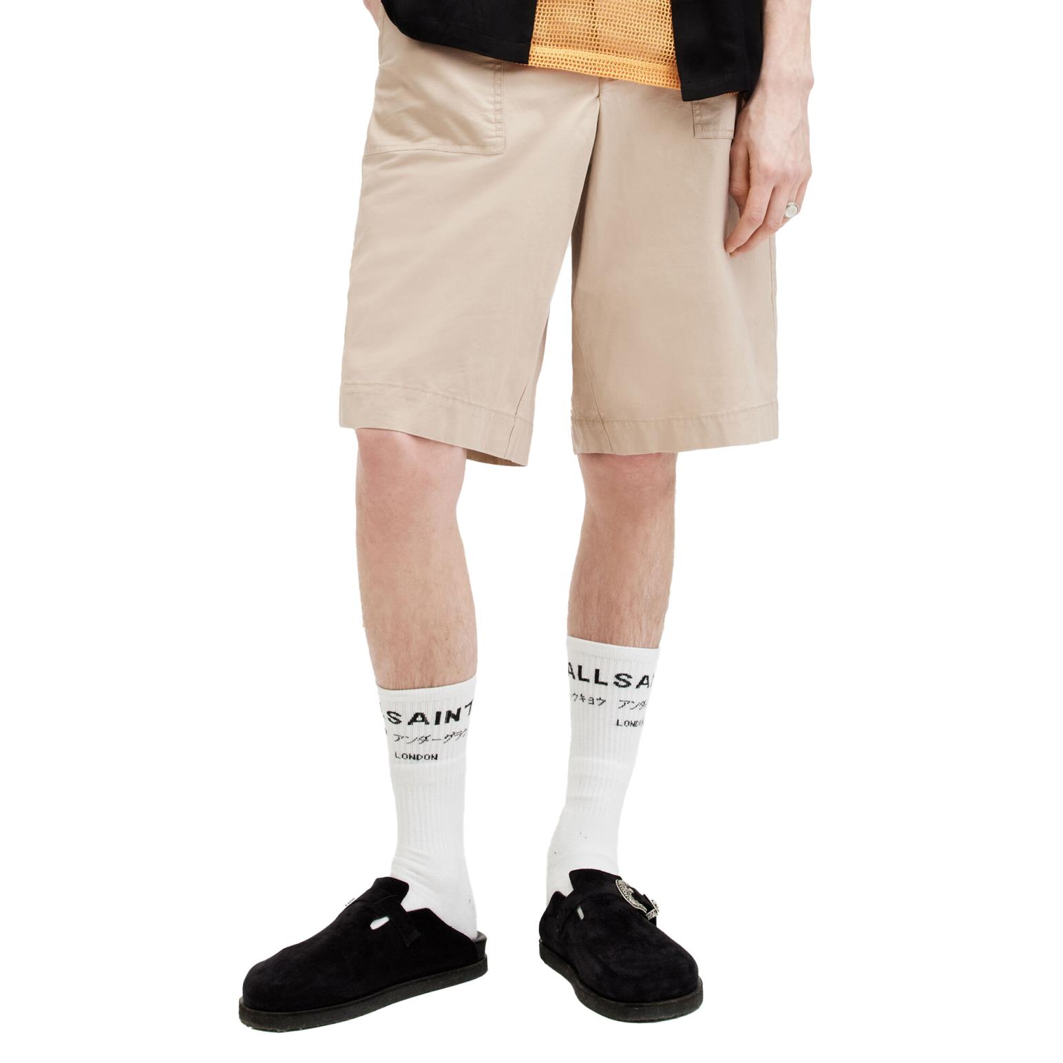 AllSaints Hunt Long Relaxed Fit Shorts